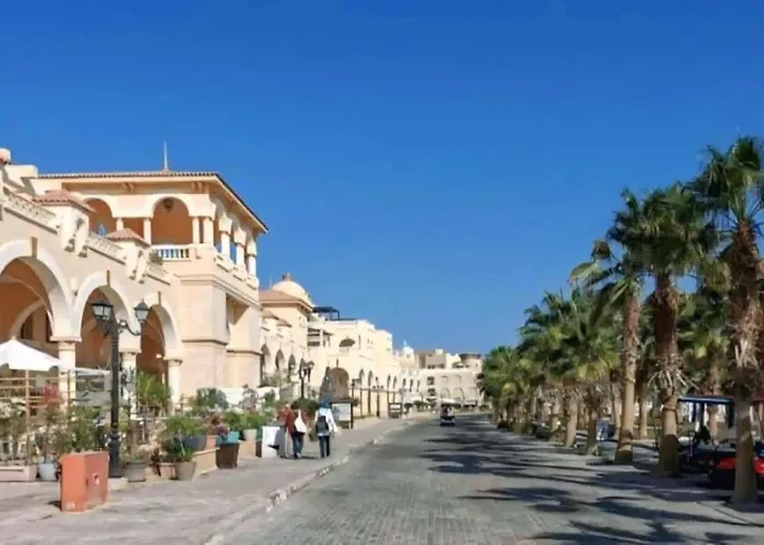 Al Saraya C316 Luxury 1br Pool View Sahl Hasheesh Daire *